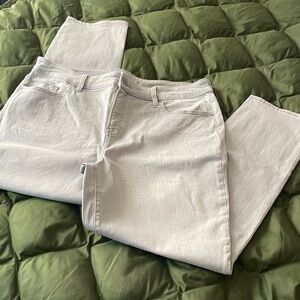 Chico's Gray Ankle Jeans - size 14